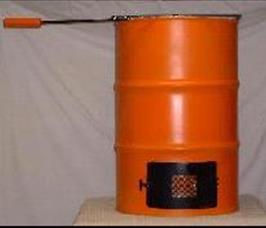 Kennys One Thousand Gallon burn barrel.  Save thousands of dollars by burning your cardboard and papers instead of filling the landfil. What do you pay to fill a dumpster every week?  If recycling cardboard boxes is not an option in your community then consider burning them safely in one of Kenny's mini-incineratora.